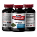 Pure Herbal Supplement - Klamath Blue Green Algae 500mg - Aumentare i livelli di energia, migliorare la digestione e migliorare il sistema immunitario, Spirulina, clorella, Klamath Blue Green Algae Powder - 1B 60 capsule