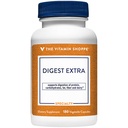 Gli enzimi digestivi della vitamina Shoppe- Formula completa per i grassi, i carboidrati e la digestione delle proteine - aiuta il crollo del glucosio e dei latticini e supporta l'assorbimento nutriente (180 capsule vegetali)
