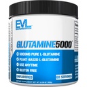 Pure Vegan L-Glutamine Powder Supplement - Evlution Nutrition Nitric Oxide Booster 5g L Glutamine Supplemento per Post Workout Recovery Enhanced Pumps Gut Health Energy and Immunity - Unflavored