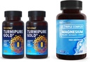 BioEmblem Curcumina Turmerica con TurmiPure Clinicamente Studiato Complesso Triple Magnesio