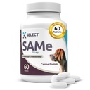 K9 Selezionare SAM-e per cani: 225mg, 60 compresse Active S-Adenosyl-L-Methionine Liver Supplemento - Nutrizione di salute cognitiva e congiunta per cani medi e grandi - Stesso supplemento nutrizionale del fegato del cane
