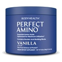 BodyHealth PerfectAmino Powder - BCAA e EAA Polvere per pre e post allenamento - Aminoacido Energy Drink per gli uomini e le donne per sostenere muscolare magra e recupero - Vanilla - 30 Serve