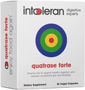 Intoleran Quatrase Forte Enzimi Digestivi - 36 capsule | Supplemento altamente dosato per l'intolleranza FODMAP | Aiuta a digerire lattosio e carboidrati complessi* | Pure & Vegan | basso FODMAP
