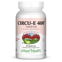 Maxi Salute Circu-E 400 IU - Vitamina E naturale - Supporto del sistema di difesa del corpo - 60 capsule - Kosher