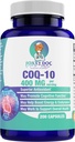 CoQ10 400 MG Per 2 Caps - Ubiquinone - Eccellente Valore - Cuore, Cervello e Supplemento Cellulare - Supporto Energetico - 200 Caps in Bottiglia - di Foxxy Doc