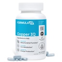 FIQ - Copper IQ - Copper Supplements with Copper Bisglycinate - Energy Support & Mitocondrial Support - Rame Chelato, Alta Assorbimento - 60 Capsule