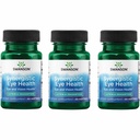 Swanson Lutein & Zeaxanthin Synergistic Eye Health Vision Retina Macula Supplement (Lutein 20 mg & OmniXan Zeaxanthin 2 mg) 60 Softgels Sgels (3 pacchetto)