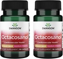 Swanson Massima resistenza Ottacosanol 20 Milligrammi 30 Capsule (2 Confezione)