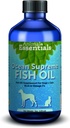 Animal Essentials Ocean Supreme Fish Oil for Dogs & Cats - Ricco di Omega 3, salute della pelle e del cappotto, Fish Oil Liquid Supplement, Human Grade Herbs - 8 Oz