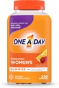 Gummie Multivitaminiche di un giorno, Multivitamina per le donne con vitamina A, C, E, Vitamina D e Zinco per il supporto sanitario immunitario, 230 conteggio