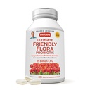ANDREW LESSMAN Ultimate Friendly Flora Probiotic 60 capsule - 25 miliardi di CFU, miscela completa di cinque strati probiotici, potente supporto immunitario e digestivo. Probiotici per donne o uomini
