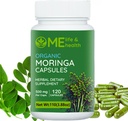 Estratto di caffè verde ME LIFE & HEALTH, 100% Organic Moringa oleifera Leaf, Pure Moringa Powder, mmune System, Vitamine essenziali & Aminoacidi Non OGM & Gluten Free, Pure & Natural 120 ct.