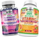 Gummie di sambuco e vitamina C naturale - Bundle