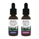 Bundle di difesa ospitante con estratto di mane del leone, 1 fl oz & Turkey Tail Extract, 1 fl oz - Support Brain Health, Memory & Focus - Support Digestive Health & Immune Response*