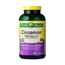 Integratore alimentare della cannella della valle di primavera, 1000 mg, 400 Count - Integratori di cannella, Capsule di cannella, Cannella
