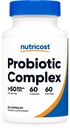 Nutricost Probiotic Complex - 50 miliardi di CFU, 60 Capsule - Probiotici per Uomini e Donne - Capsule Vegetariani, Non OGM, Gluten Free