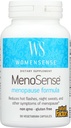 MenoSense femminile da fattori naturali, supplemento naturale per aiutare migliorare i sintomi di menopausa, vegano, non OGM, 90 capsule
