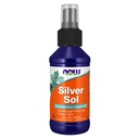 NOW Alimenti Integratori, Argento Sol 10 PPM con Argento Elementale e Acqua Deionizzata, Liquido, 4-Oncia