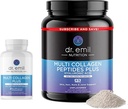 DR. EMIL NUTRITION Completa Multi Collagen Bundle - Doppio Il Collage & Double I Capelli, Skin & Nails Vantaggi - Collage Peptide Pills & Collagen Powder Bundle (30 Serve)