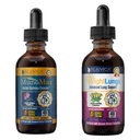 MunoMax & Bright Lungs - Integratore di supporto Immune e polmonare avanzato - Consegna liquida per un migliore assorbimento - Elderberry, Lobelia, Echinacea, Turmeric, & More!