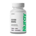 Nuray COQ10 100mg e Vitamina E Chewable Tablets - Integratori di energia aromatizzata arancio rapido disciogliente - Supporta la salute del cuore e la funzione del fegato - 60 conte, vegetariano, senza glutine
