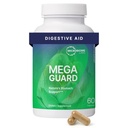Microbiome Labs MegaGuard Gut Salute Integratori - Ginger Root, Licorice Root & Artichoke Leaf Extract to Support Digestive Health & Occasional Gas - per le donne, Men & Kids 8+ (60 capsule)