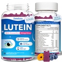 2 pacchetti Lutein Gummies, 12 in 1 Lutein e Zeaxanthin Supplementi Occhi Vitamine Gummies per Adulti, Eye Health Supplement con Vitamina Multipla per la Promozione Occhi & Vision - 120 Gummies