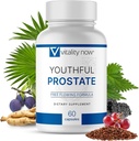 prostata giovanile - Saw Palmetto per gli uomini con Panax Ginseng, Protezione antiossidante, Vitamina E, Lycopene - Integratori di prostata per gli uomini