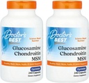 MIGLIORE del Dottore, (2 Pack Glucosamine Chondroitin MSM con OptiMSM, 240 Caps Veggie
