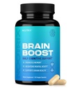 Nootrix Brain Boost Nootropic Supplemento | Supporta memoria, messa a fuoco mentale, salute cognitiva & energia | Promuove la funzione sana Mood & cervello | Ginkgo Biloba & DMAE | 60 capsule
