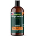Wuffes Advanced Omega 3 Fish Oil for Dogs, EPA & DHA acidi grassi, Supporta pelle sana e cappotto, Nutrizione congiunta, Digestione e Sistema immunitario - 100% Pure Wild Alaskan Fish Oil - 8 Oz
