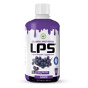LPS Liquid Collagen & Whey Protein Supplemento - Zucchero-Free, Senza Disegno, Non OGM Bevanda - Collage idrolizzato & Peptidi di Siero Promuove Pelle sana & Capelli per Uomini & Donne, Uva, 32 fl oz