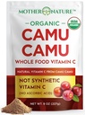 Camu polvere organica vitamina C - 8 oz Bag 45 Servings - crudo Camu Camu Berry, naturale VIT C supplemento polvere per il supporto immunitario - Vegan, non OGM