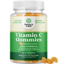 Masticabile vitamina C Gummies per adulti - Halal Vitamin C Supporto Immune Gummies - Acido Ascorbico Gomma Naturale Booster Immune per adulti e Vitamine Natural Cold Remedy Gummy