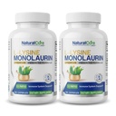 Labs naturali L-Lysine + Monolaurin 600mg 1:1 Ratio, 2 Pack, 200 capsule