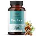 Estratto di corteccia di pino di HERBAMAMAMA - 400mg Polvere di estratto di pino marittimo francese per il supporto antiossidante - Vegan, supplemento di Pinus non OGM
