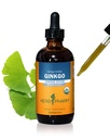 Estratto di liquido di Ginkgo biologico certificato di Herb Pharm per la memoria e la concentrazione - 4 once
