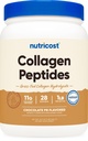 Polvere di peptidi di collagene di Nutricost (aroma di burro di arachidi di cioccolato) 1 LB - Idrolisato di collagene di erba, senza glutine