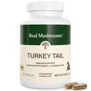Real Mushrooms Turchia Tail Capsule per Animali – Probiotici e Vitamine di Cane – Integratore di Funghi Organici per Cani & Gatti – Supporta l'Equilibrio Giornaliero &amp; Benessere Non-GMO, 90 ct