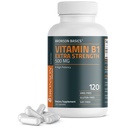 Bronson Vitamina B1 Extra Forza 500 MG Alta Potenza Non OGM, 120 capsule