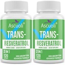 Sublingual Trans-Resveratrol Purity 99%, 3-in-1 Advanced Formula Resveratrol Supplement per Boost NAD+, Immune & Energy Support, Anti-invecchiamento, Skin Health & Antioxidant, 240 Lozenge (240-Day Supply)