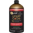 Qunol Liquid CoQ10 100mg, Assorbimento Superiore Supplemento naturale Forma di Coenzima Q10, Antiossidante per la salute del cuore, Ananas arancio aromatizzato, 60 porzioni, 20.3 oz Bottiglia