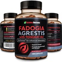 115.000mg Fadogia Agrestis con Tongkat Ali + BioPerine® [Max Absorption] - Supporta Stamina, Forza, Focus, Muscle Health & Recovery, Drive & Performance - Non-GMO & Made in USA - 120 V Capsule