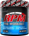 Polvere pre allenamento per energia e messa a fuoco - EVL RPM Energy Pre Workout Energy Drink Powder with Betaine Alanine Caffeina e Theacrine - Preworkout Powder Drink for Amplified Performance (Blue Raz)