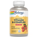 SOLARAY Vitamina B-Complex Chewables, fragola, energia sana, globuli rossi, supporto Stress & Metabolism, 50 compresse