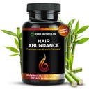 TRIO NUTRITION Hair Abundance | Integratore naturale di vitamina per la crescita dei capelli, unghie forti e pelle liscia.