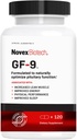 Novex Biotech GF-9 – HGH Boosting Supplemento per gli uomini – Complesso di allenamento per gli uomini – Support Energy, Endurance, Sleep, 120 Ct (30-Day Supply)