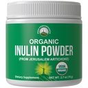 Fibra prebiotica naturale della polvere di inulina organica per la salute del fegato. USDA Organic Raw Plant Based Vegan Prebiotics FOS Supplemento da Jerusalem Artichoke. HSA + FSA Eleggibili Vitamine Solo Lista Approvato