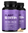 Nootrix Organic Plant 5 HTP+ Integratore | Supporta memoria, messa a fuoco mentale, salute cognitiva & energia | Promuove la funzione sana di umore e cervello | Vitamina B6 & L Theanine | 240 capsule