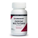 Kirkman - Everyday Multivitamin Senza Vitamine A & D - 180 Capsule - Multivitamina Comprehensive - Supporto Minerale - Ipoallergenico